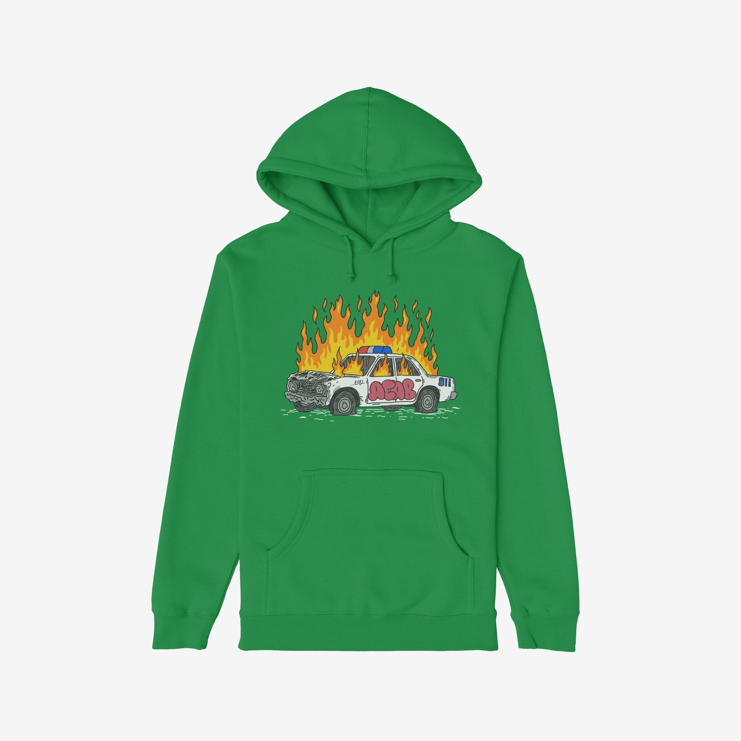 ACAB Police Car Hoodie