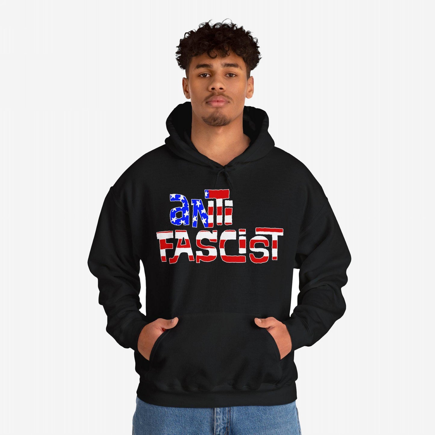 Anti Fascist USA Hoodie