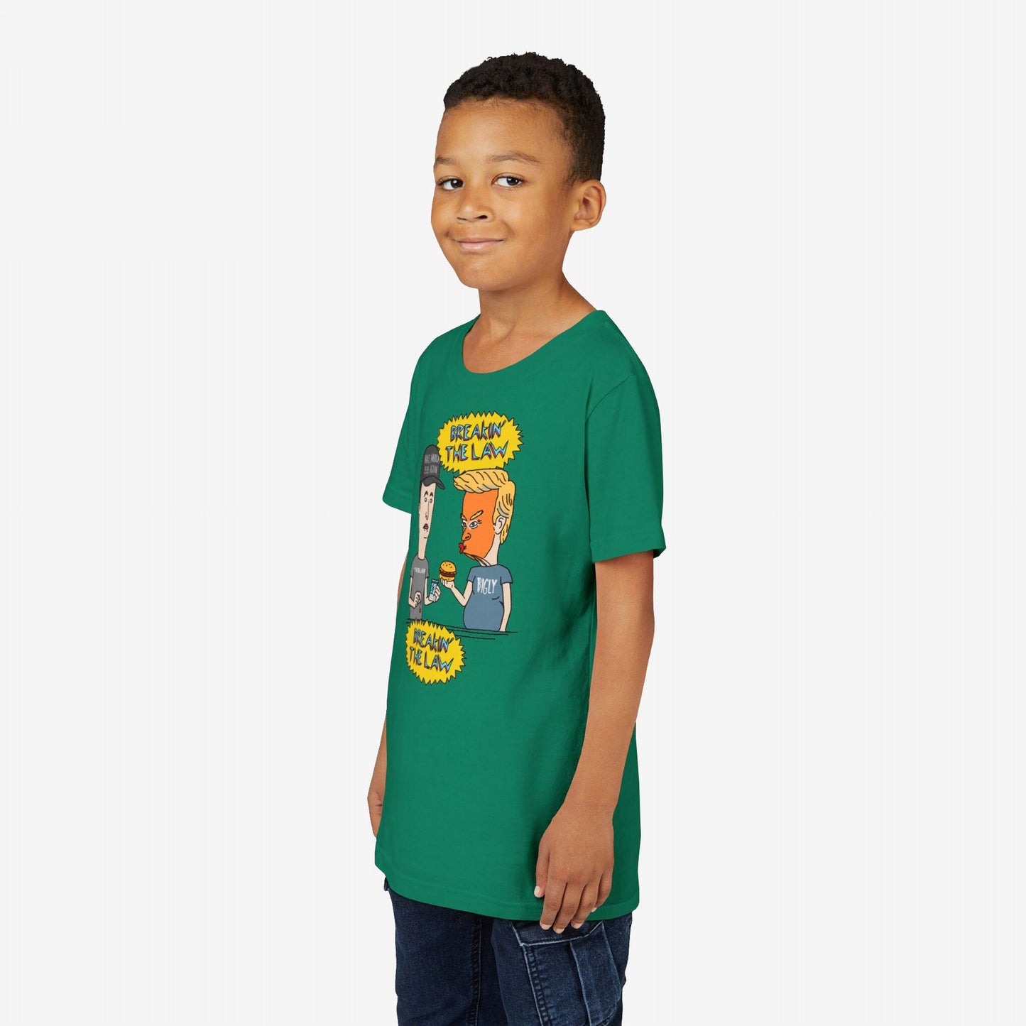 Breakin' The Law Kids T-shirt