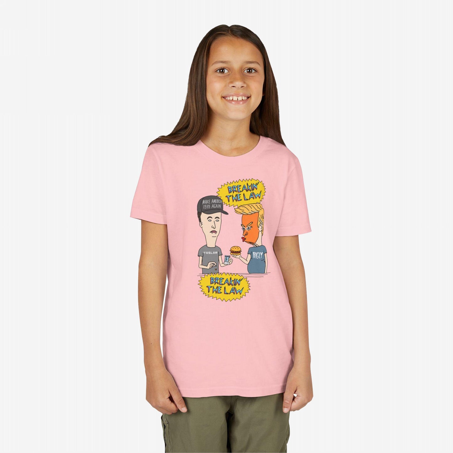 Breakin' The Law Kids T-shirt