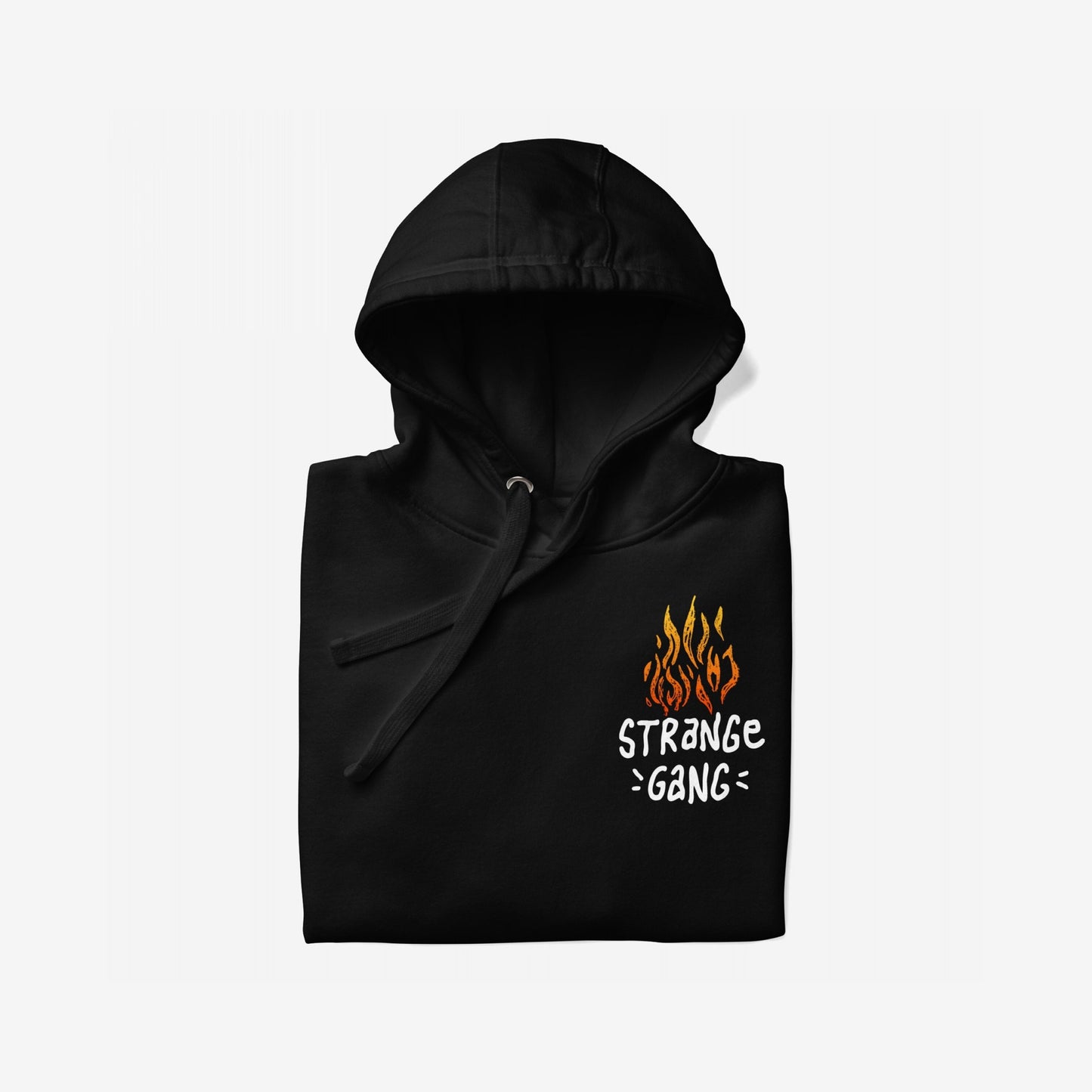 Black ICE Is State Sponsored Terrorism Hoodie featuring a stylized flame graphic and bold statement print, embodying a strong call for immigrant justice and resistance.