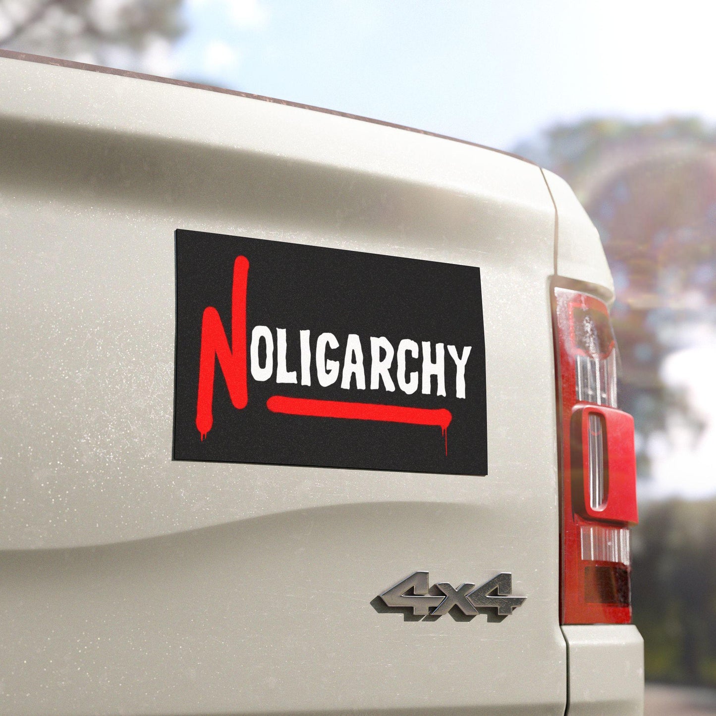 No Oligarchy Sticker & Magnet