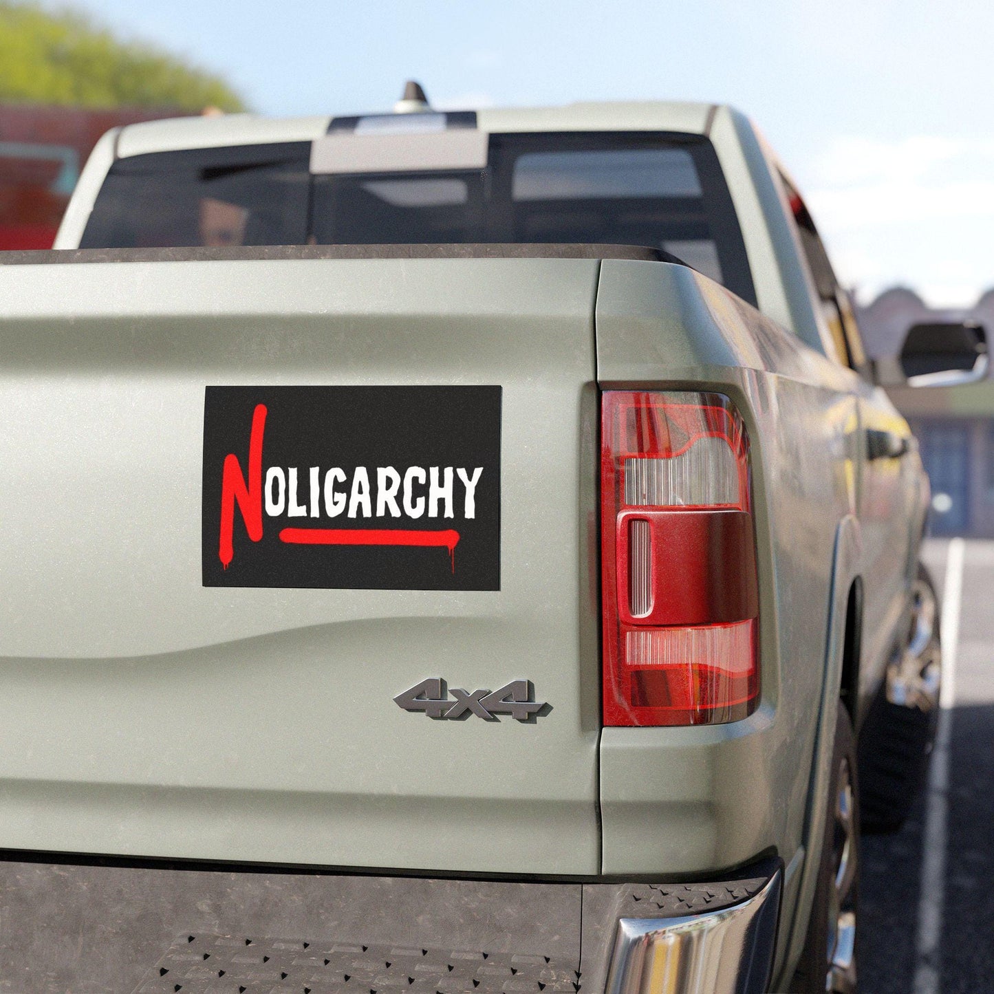 No Oligarchy Sticker & Magnet