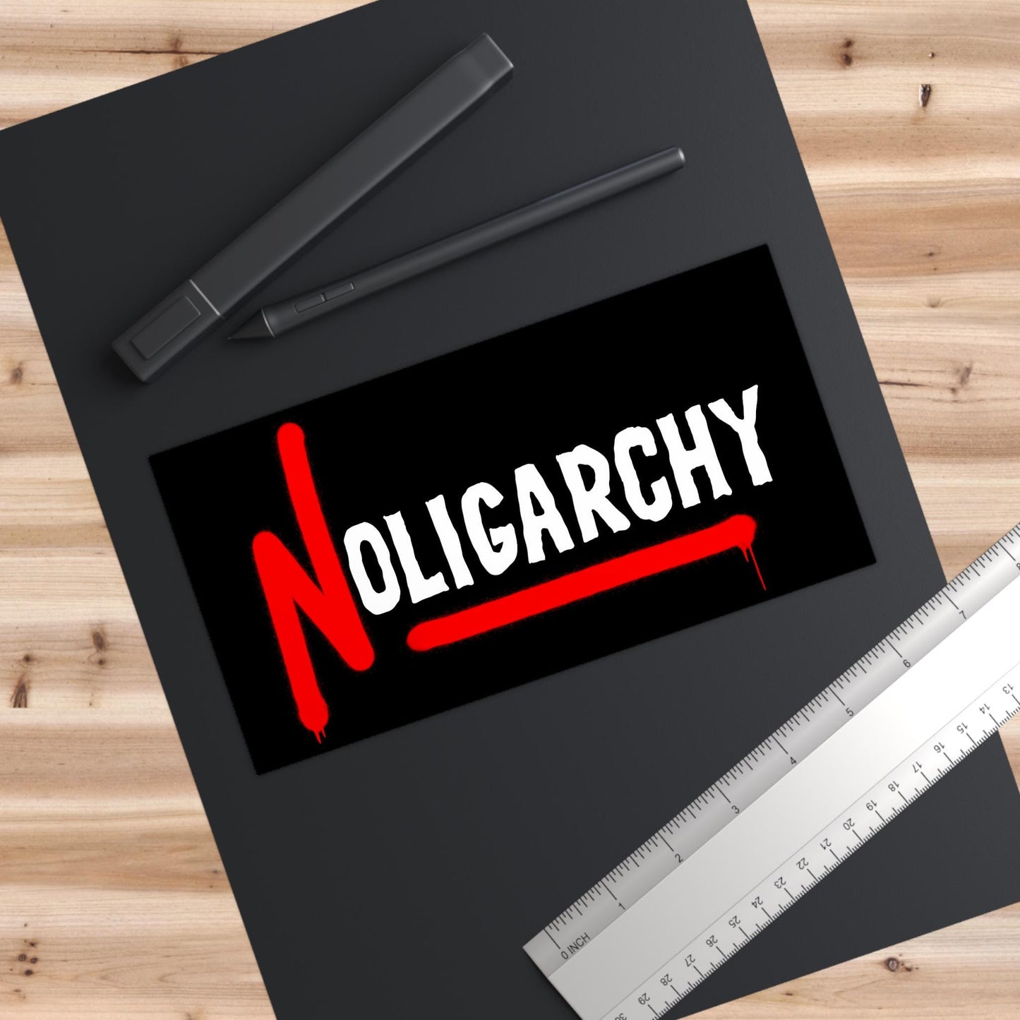 No Oligarchy Sticker & Magnet