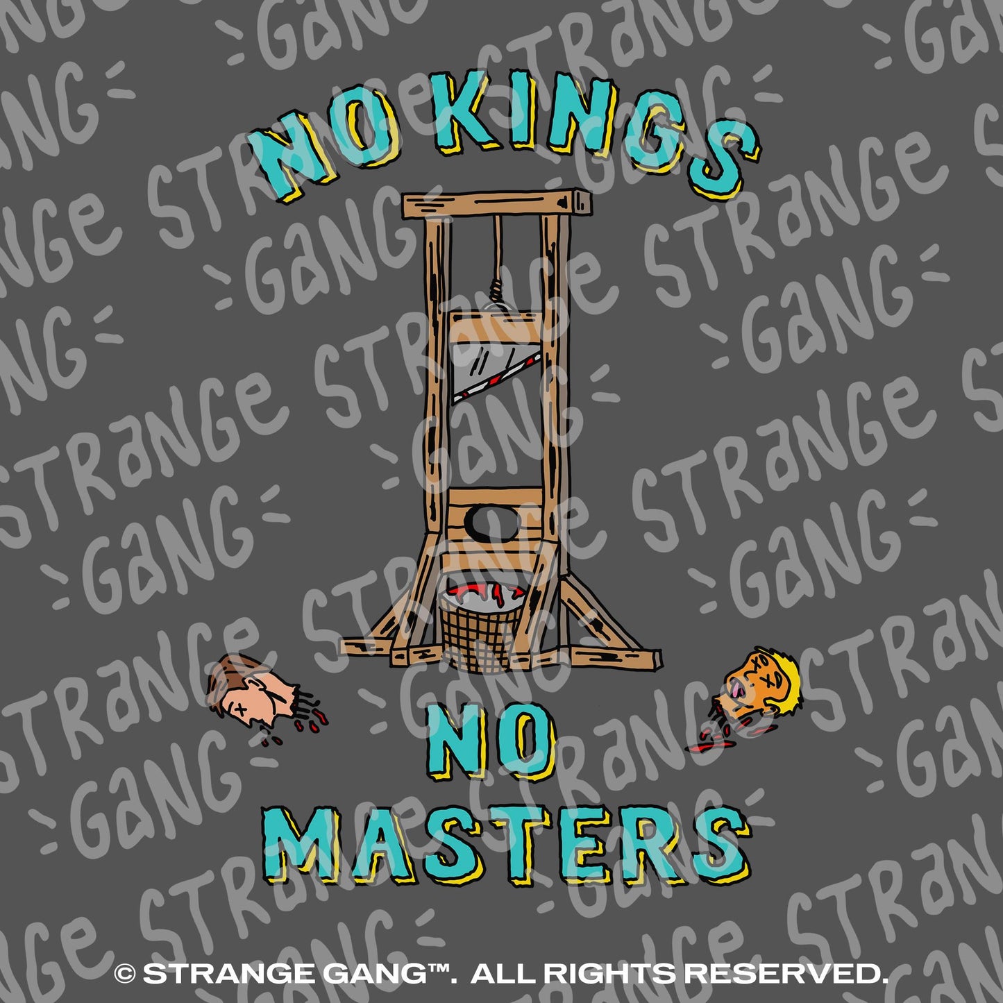 No Kings No Masters Long Sleeve T-shirt
