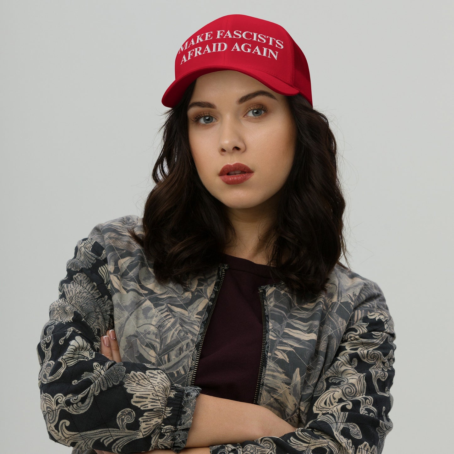 Make Fascists Afraid Again Classic Hat