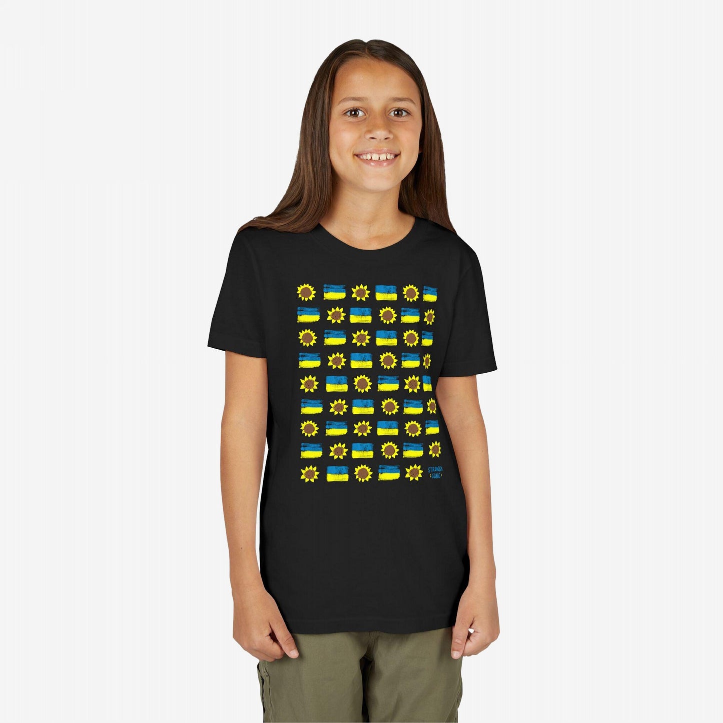 Ukraine Sunflowers Kids T-shirt