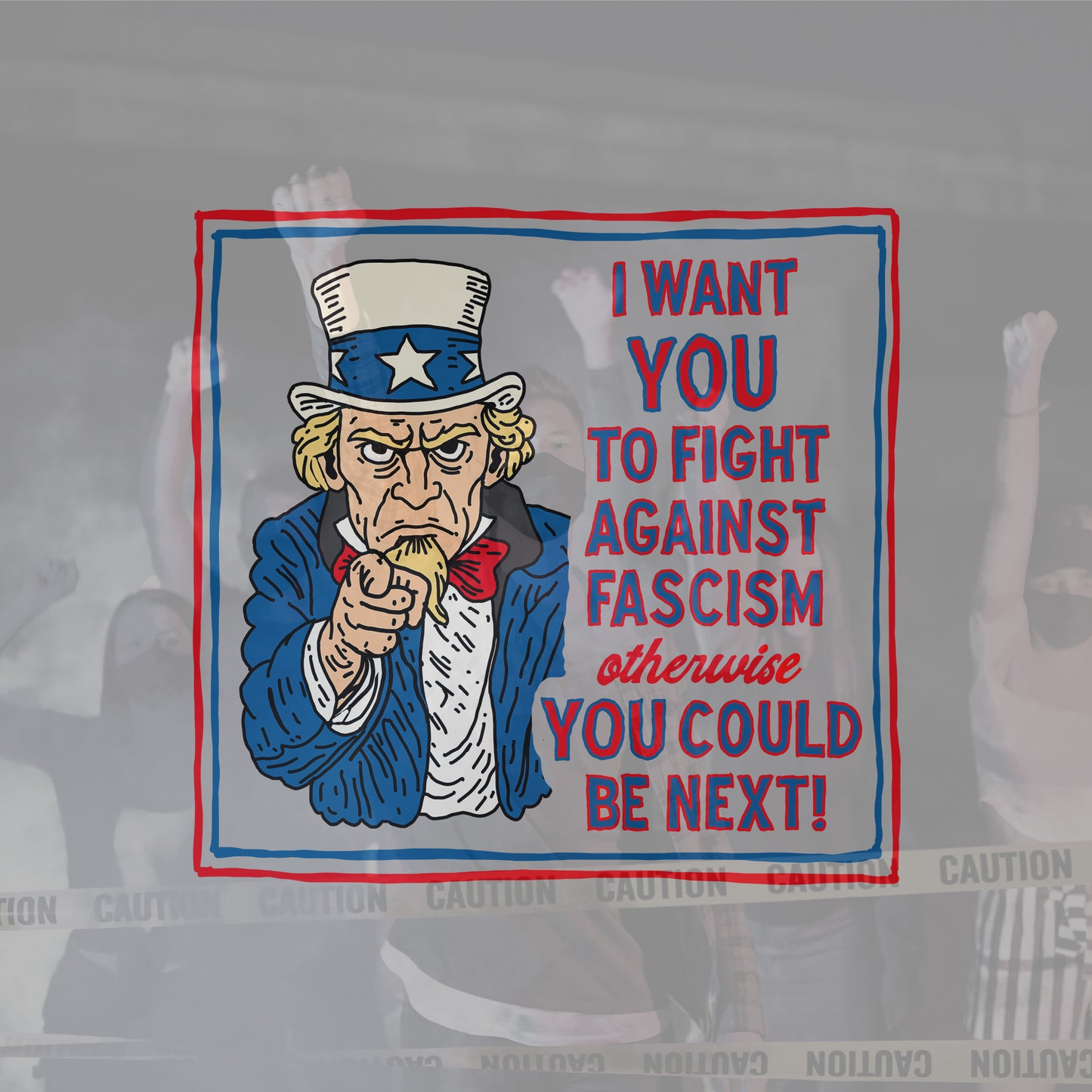 Anti Fascist Uncle Sam Shirt