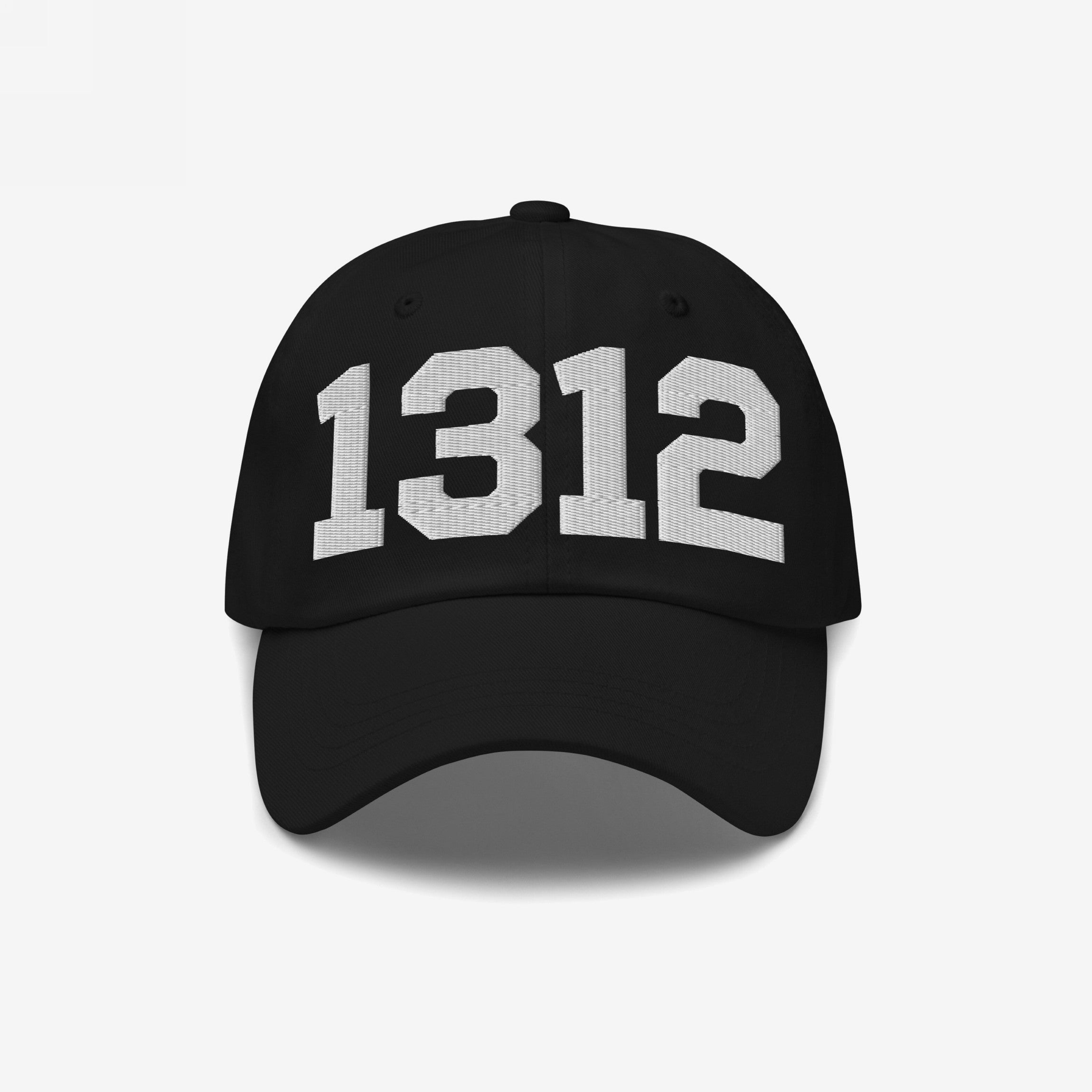 1312 ACAB Hat featuring bold 1312 in white block letters on a black cap, symbolizing protest and accountability, aligning with anti-fascism and equality advocacy.