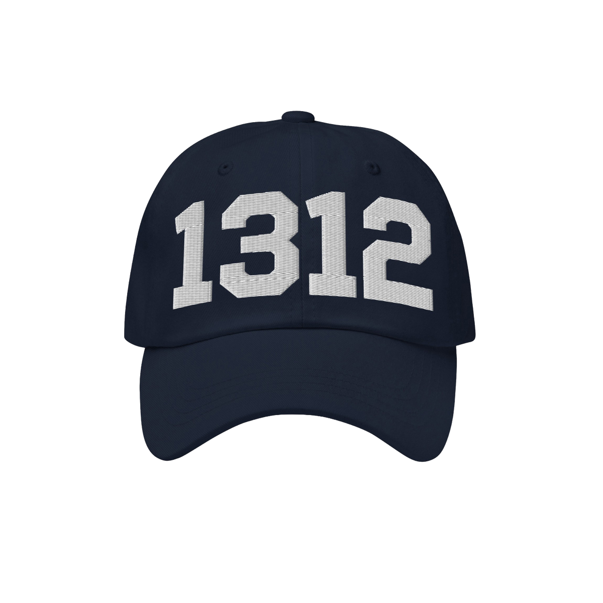 Navy blue 1312 ACAB Hat with bold white embroidery, embodying protest and accountability.
