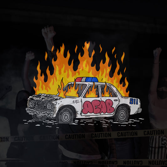ACAB Police Car Shirt