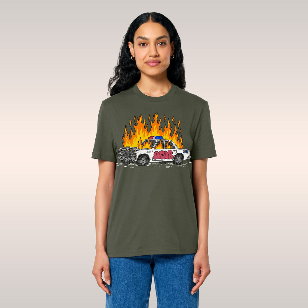 ACAB Police Car T-shirt