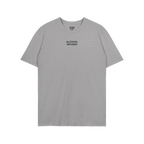 Alcohol Infused T-shirt features ALCOHOL INFUSED in bold black letters on a heather-gray crewneck, embodying a rebellious lif