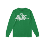 Allies Handstyle T-shirt features 'Allies' in a graffiti style with a halo accent, symbolizing solidarity and allyship, refle