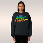 Allies Rainbow Handstyle Sweatshirt