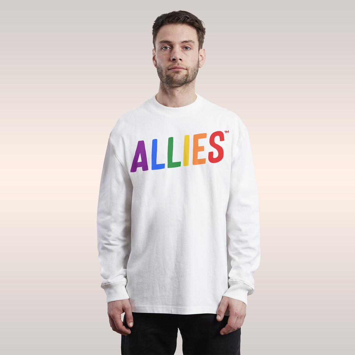Allies Rainbow Long Sleeve T-shirt