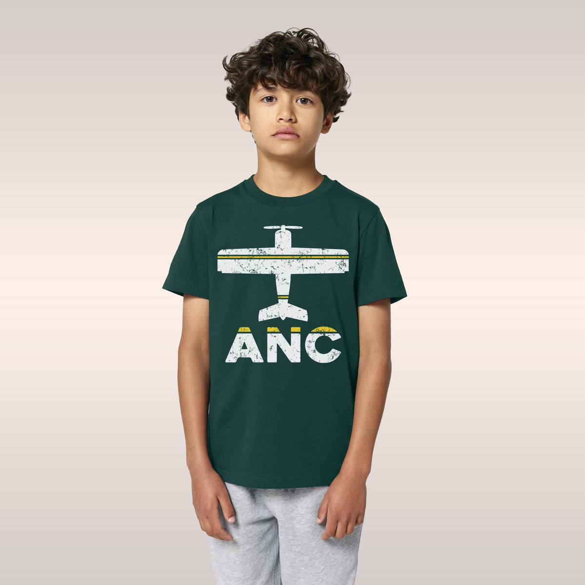 Anchorage ANC Airport Kids T-shirt