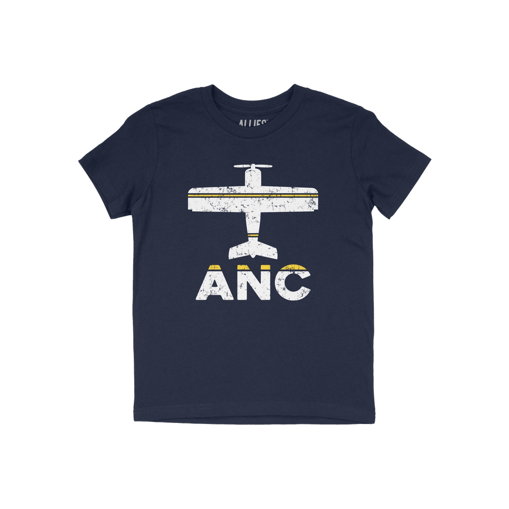 Anchorage ANC Airport Kids T-shirt