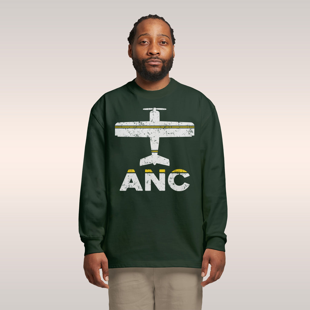 Anchorage ANC Airport Long Sleeve T-shirt