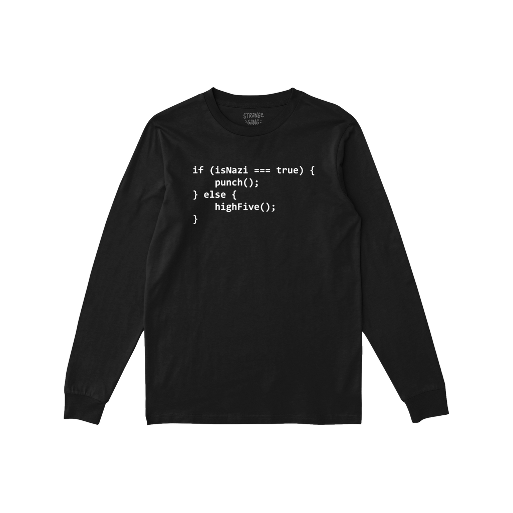 Anti-Fascist Axiom Long Sleeve T-shirt