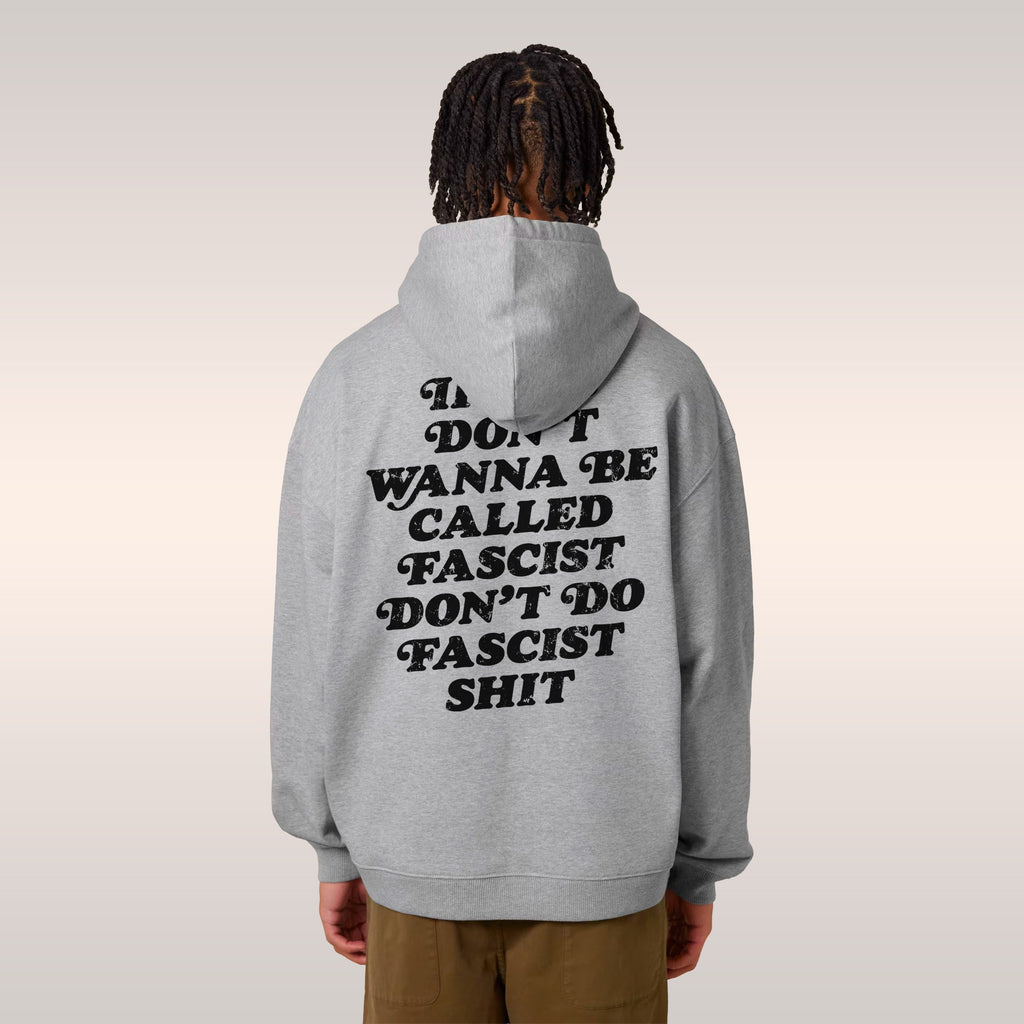 Anti-Fascist Retro Hoodie