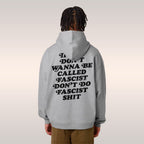 Anti-Fascist Retro Hoodie