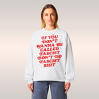 Anti-Fascist Retro Sweatshirt