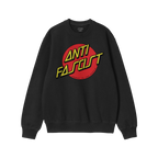 Anti Fascist Shirt featuring a bold red circle with yellow ANTI FASCIST text, and POWER TO THE PEOPLE slogan, embodying progr