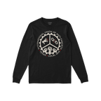 Texas Anti-Fascist Union T-shirt features a circular emblem with a megaphone, broken chain, and raised fists, surrounded by t