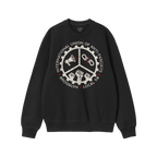 Brooklyn Anti-Fascist Union Hoodie & Sweatshirt featuring a gear-wheel emblem with megaphone, broken chain, and raised fists,