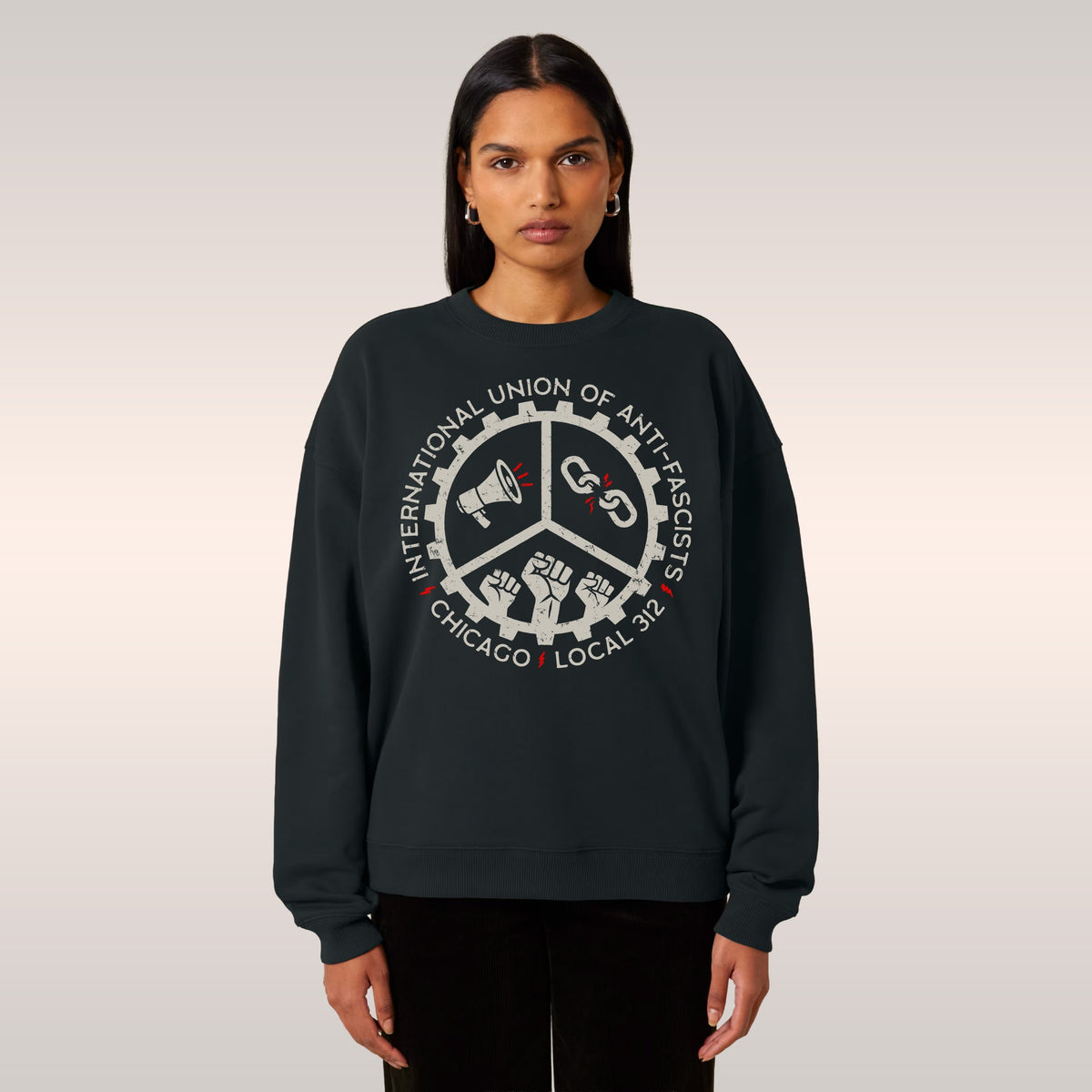 Chicago Anti-Fascist Union Sweatshirt