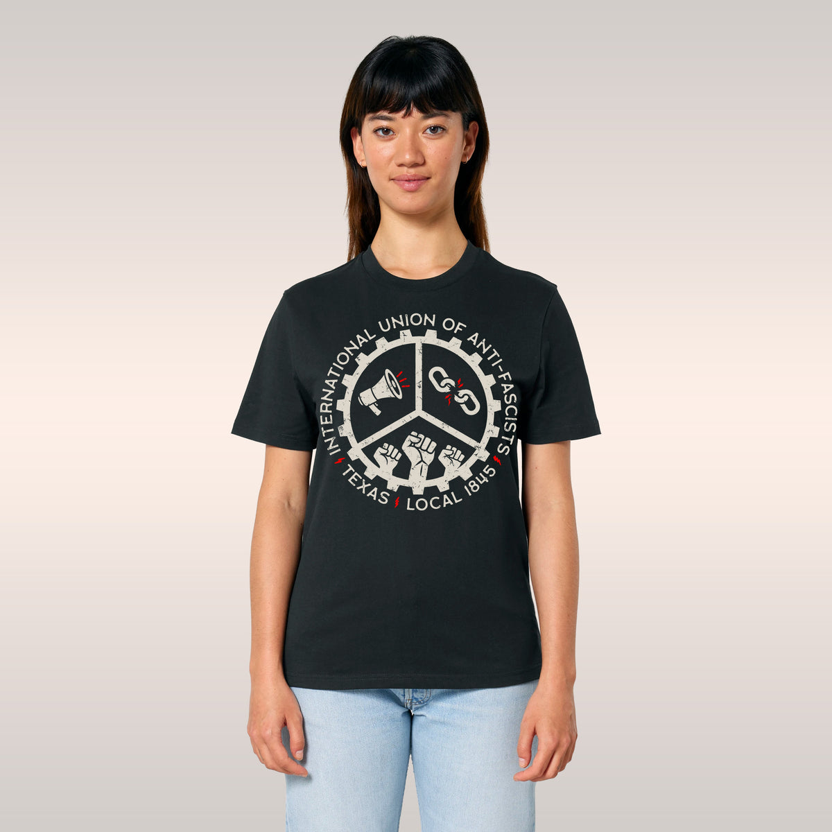 Custom Anti-Fascist Union T-shirt