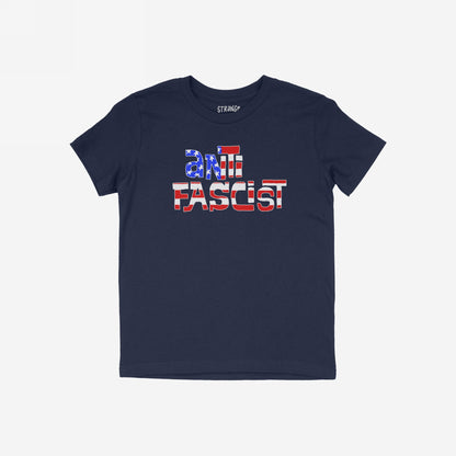 Anti Fascist USA Kids T-shirt