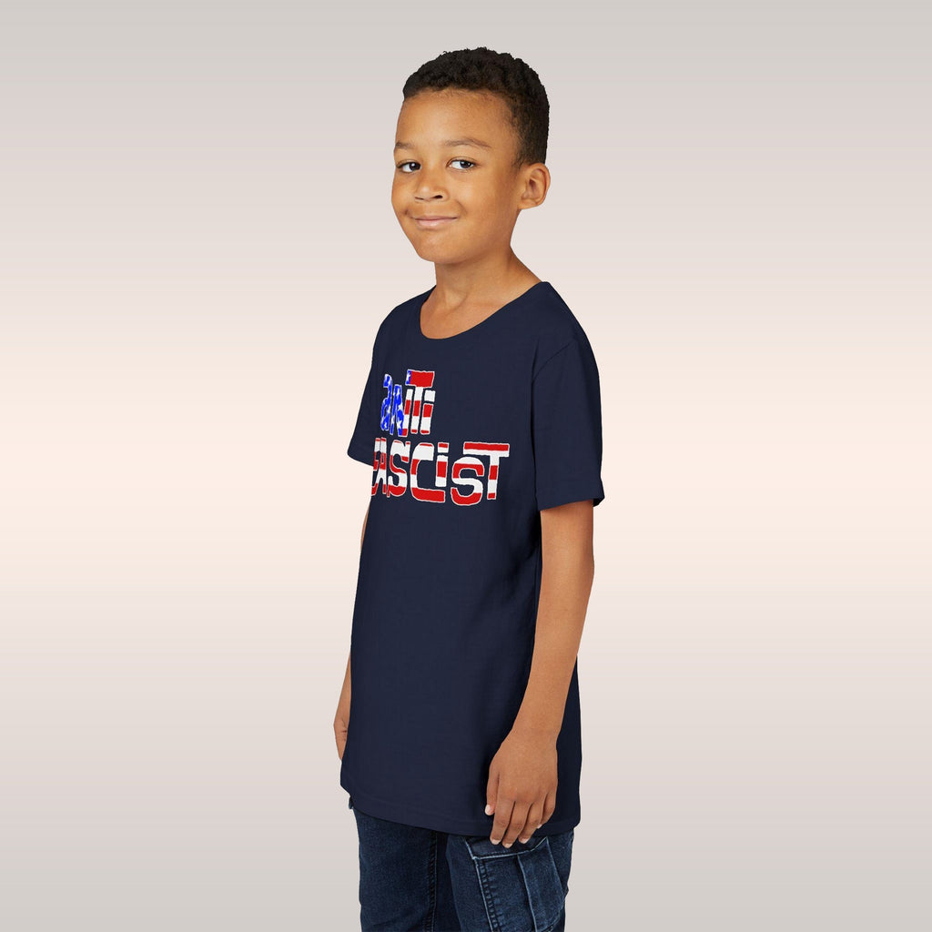Anti-Fascist USA Kids T-shirt