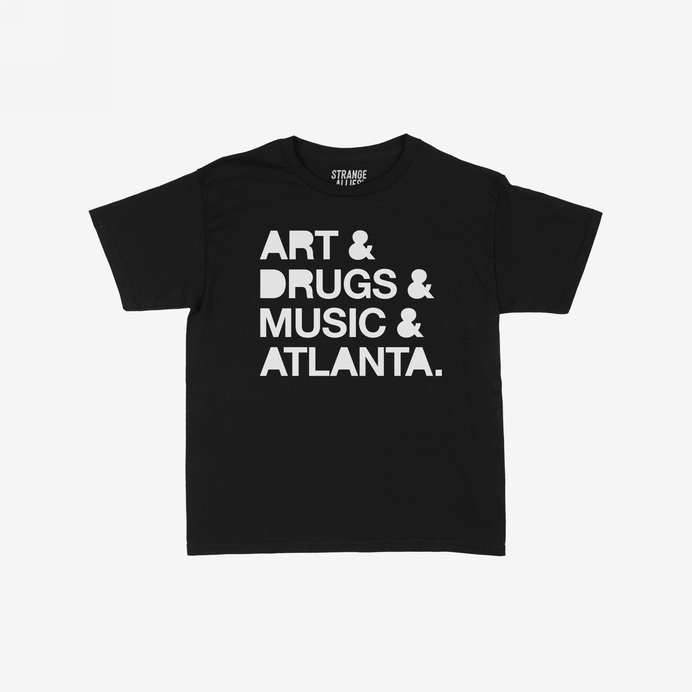 Atlanta Art Drugs Music Women's Baby Tee