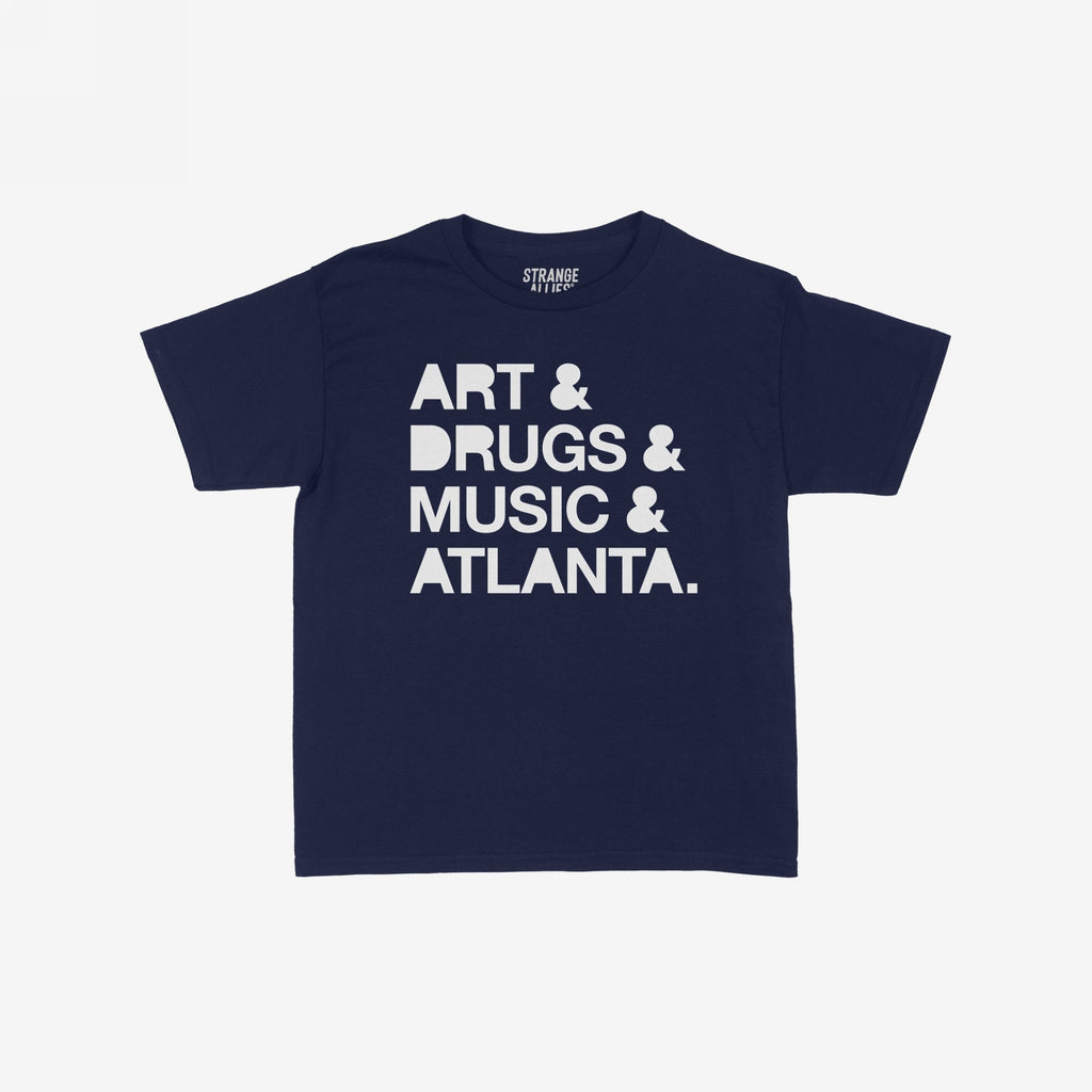 Atlanta Art Drugs Music Women's Baby Tee