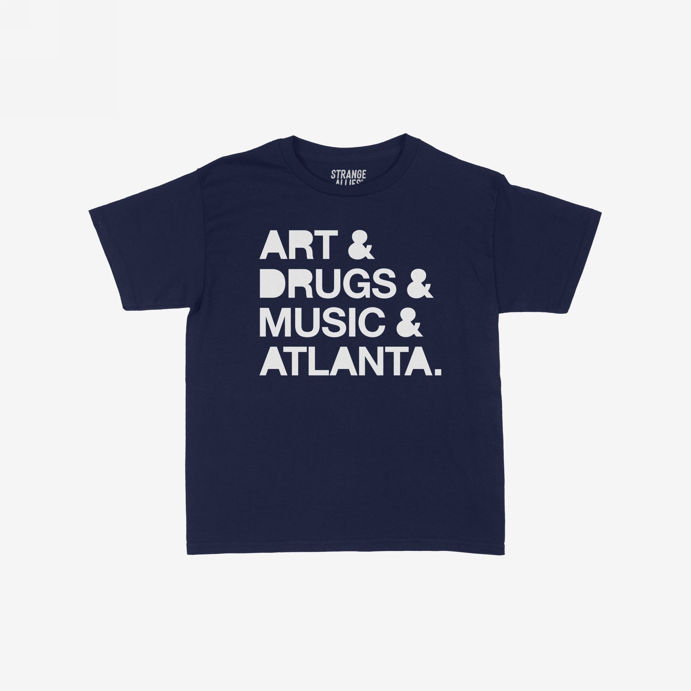 Atlanta Art Drugs Music Women's Baby Tee