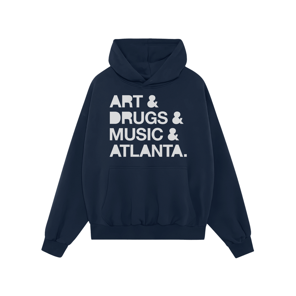 Atlanta Art Drugs Music Hoodie