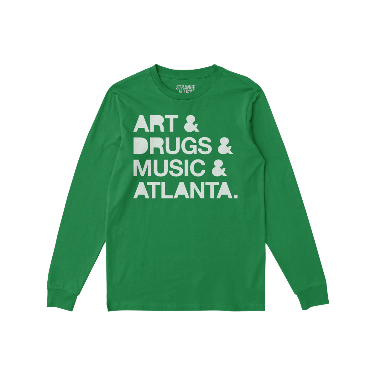 Atlanta Art Drugs Music Long Sleeve T-shirt