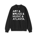 Atlanta Art Drugs Music Sweatshirt