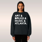 Atlanta Art Drugs Music Sweatshirt