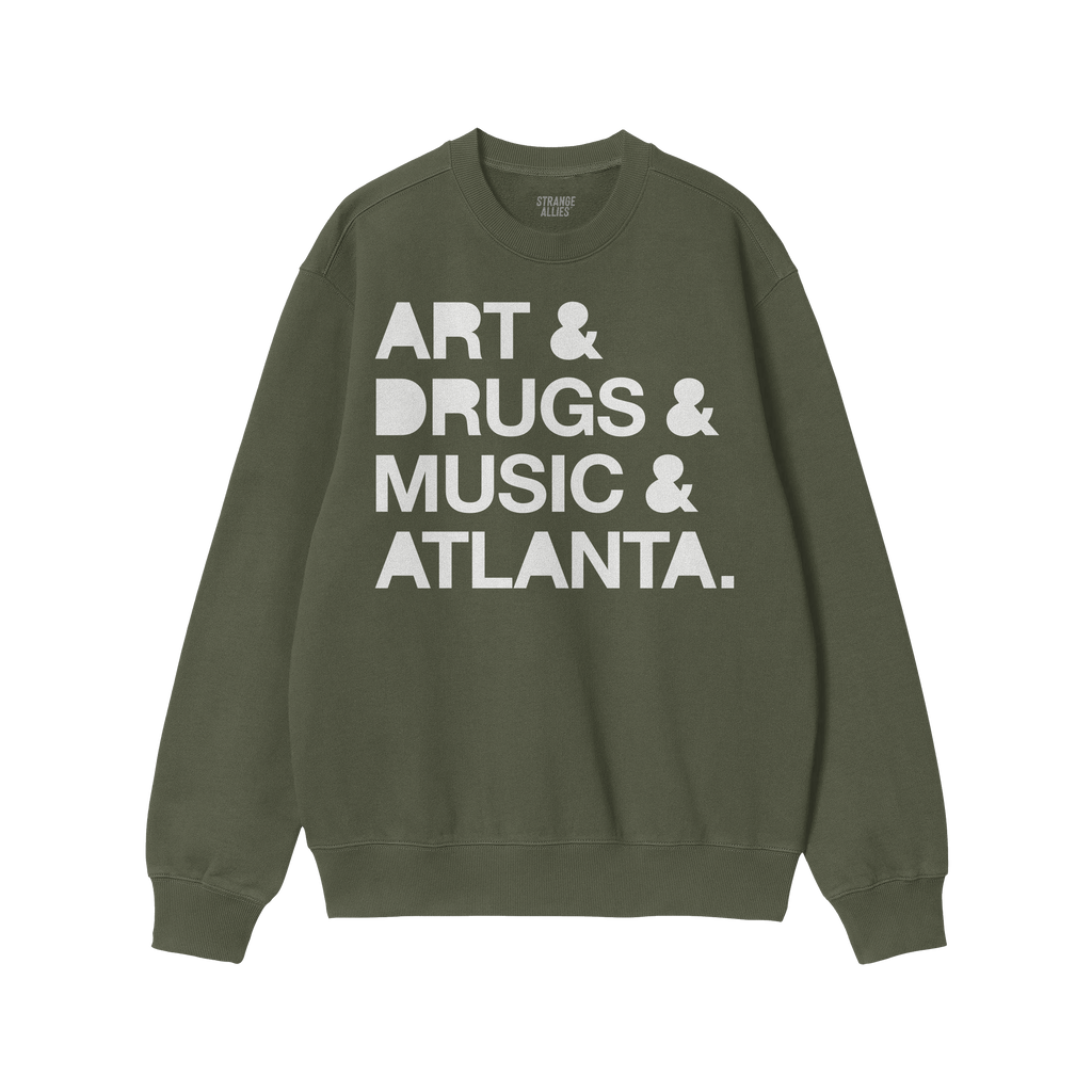 Atlanta Art Drugs Music Sweatshirt
