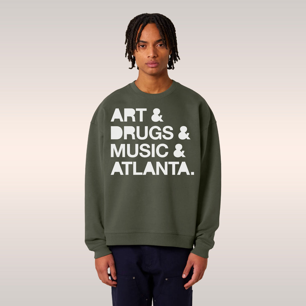 Atlanta Art Drugs Music Sweatshirt