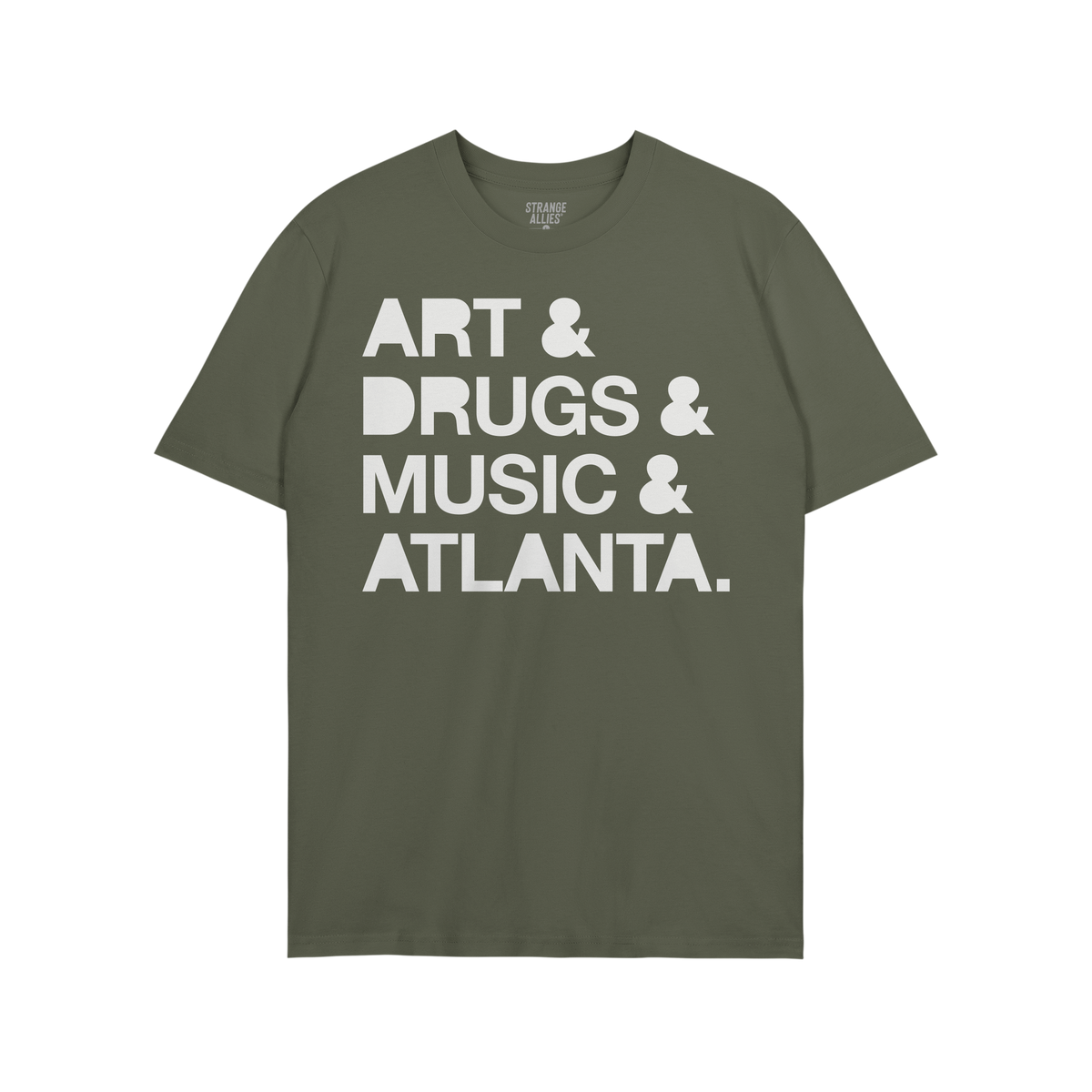 Atlanta Art Drugs Music T-shirt
