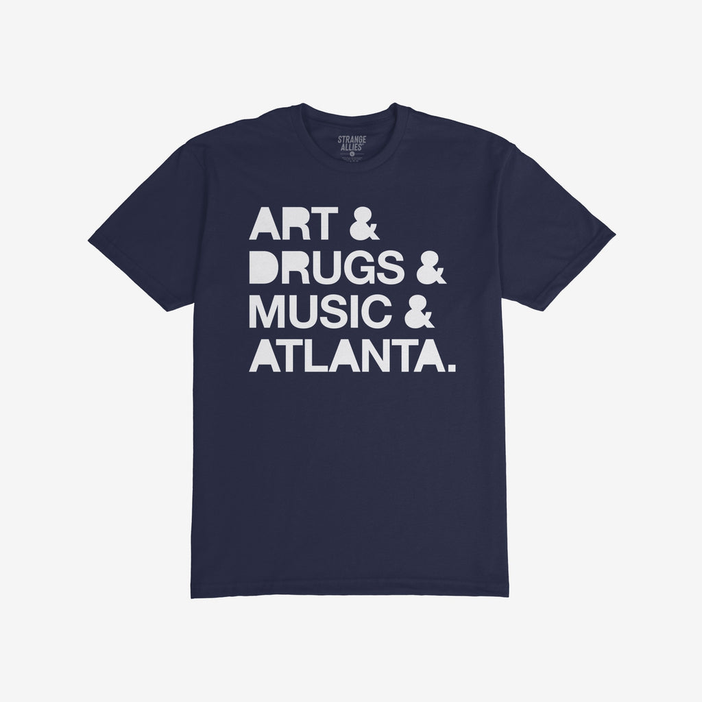 Atlanta Art Drugs Music T-shirt