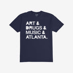 Atlanta Art Drugs Music T-shirt