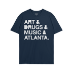 Atlanta Art Drugs Music T-shirt