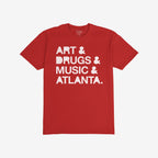 Atlanta Art Drugs Music T-shirt