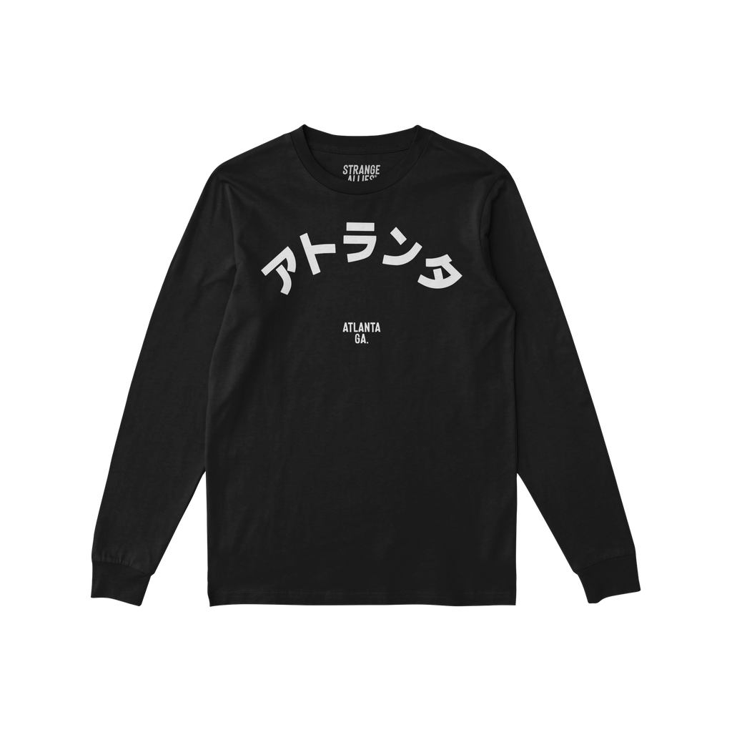 Atlanta Japanese Long Sleeve T-shirt