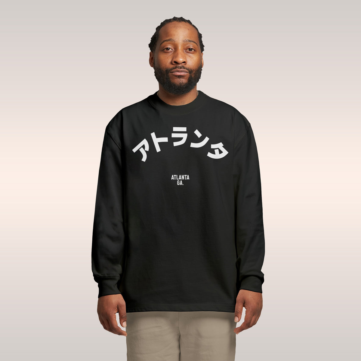 Atlanta Japanese Long Sleeve T-shirt